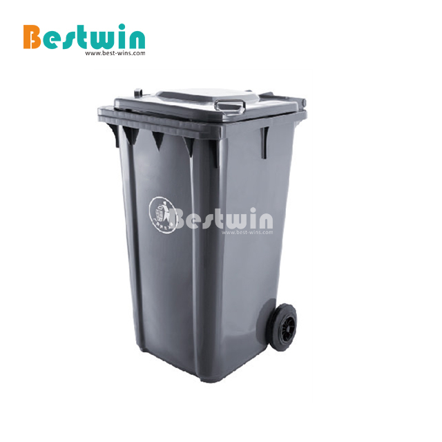 40L 60L HDPE Indoor Outdoor Plastic Garbage Bin With Lids 240L Plastic Garbage Waste Bin