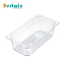 NSF Certification SGS Test Report Plastic PC 1/1 Size Food PansGN Pan Plastic Food Trays