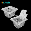 Plastic Polycarbonate Gastronorm Food Container Cover Overturn 1/6 GN Pan Lid 